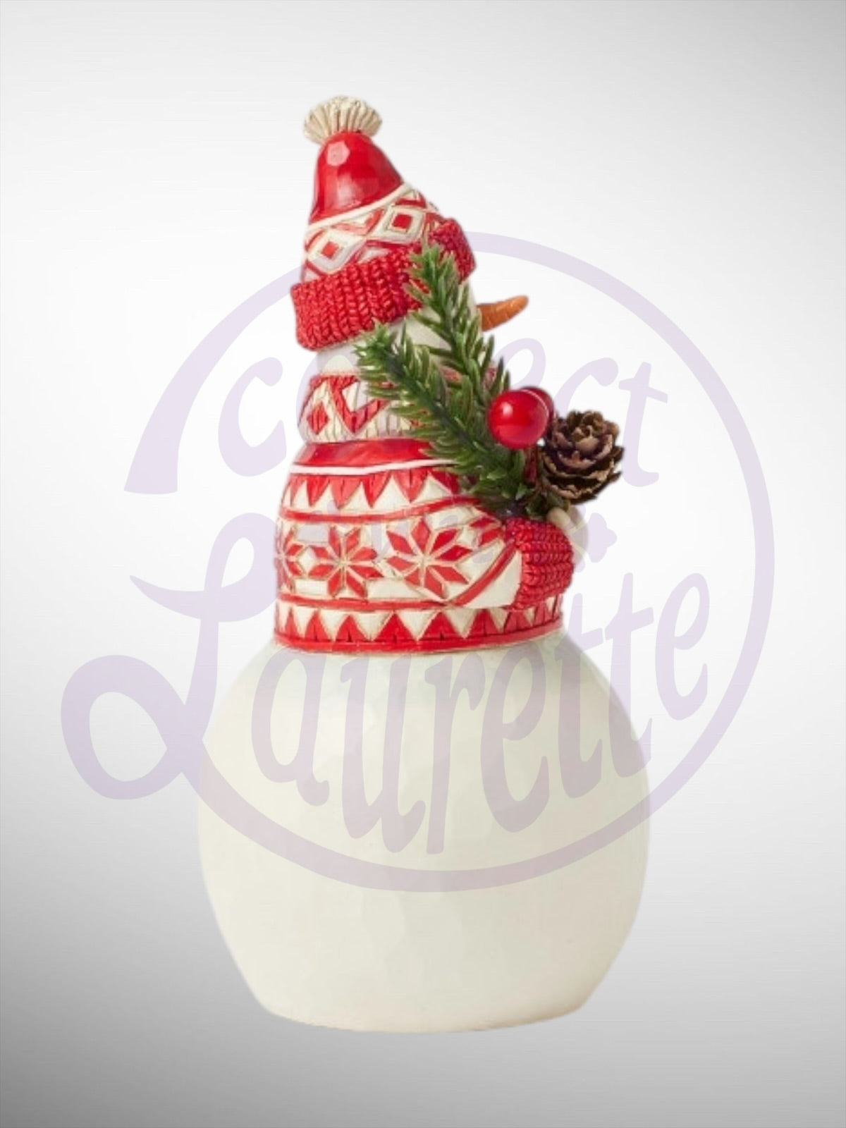 Jim Shore Heartwood Creek - Nordic Noel An Evergreen Twist Snowman Figurine